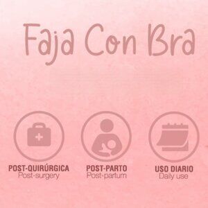 New Stagmi SMI7141 Magnifica Faja Lipo & BBL Effect Shaper Girdle w/ Shaping Bra